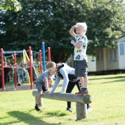 Kids in park